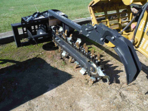 Unused 2020 Greatbear Trencher Attachment for Skid Steer