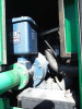 2014 Gorman Rupp 6" Portable Trash Pump, s/n 1504231: JD Diesel, Self Priming, Enclosed, Meter Shows 5627 hrs - 4