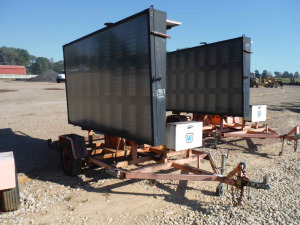 Wanco Portable Highway Message Board: Solar Power (County-Owned)