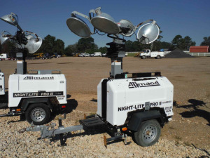 2014 Allmand Night Light Pro II Light Tower, s/n 1054PRO2V14: Unknown Condition - Selling As Is Where Is