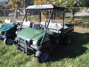 2006 Kawasaki Mule 4WD Utility Vehicle, s/n JK1AFCE136B543484 (No Title - $50 Trauma Care Fee Applies): Meter Shows 1234 hrs