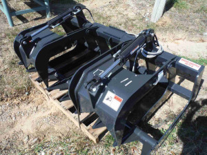 Unused Stout HD72-8 Brush Grapple w/ Skid Steer Quick Attach