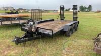 16 FT HOMEMADE TRAILER - No Title