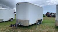 2012 16FT CARGOMATE COVERED UTILITY TRAILER