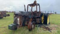 JOHN DEERE 8310 TRACTOR WITH DUALS (AS IS) (FIRE DAMAGE)