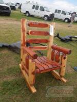 Cedar Rocking Chair ( New)