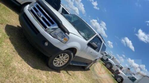 2013 FORD EXPEDITION, WHITE .