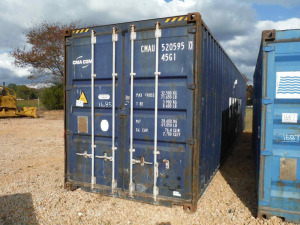 40' Shipping Container, s/n CMAU5205950: High Cube