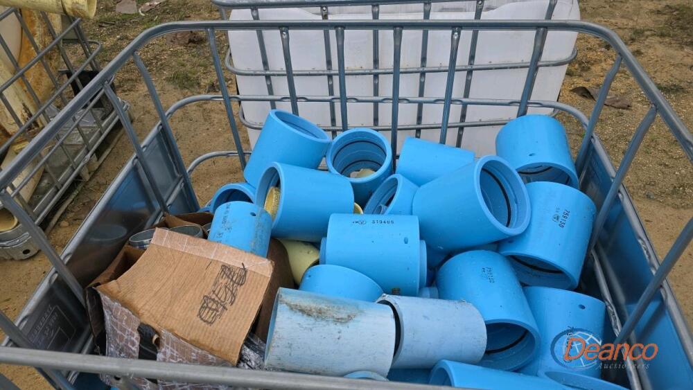 Bulk Container with PVC Fittings