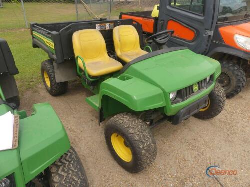 2024 John Deere TX4X2 Gator Utility Vehicle, s/n 1M04X2XDCMM162053 (No Title - $50 Trauma Care Fee Applies): 2wd, Gas Eng., Manual Dump Bed, Locking Diff, 1212 hrs