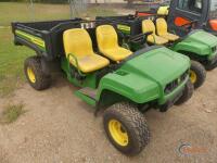 2024 John Deere TX4X2 Gator Utility Vehicle, s/n 1M04X2XDARM194852 (No Title - $50 Trauma Care Fee Applies): 2wd, Gas Eng., Manual Dump Bed, Locking Diff, 348 hrs