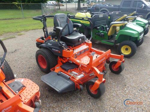 Kubota Z726X Zero-turn Mower, s/n KBGHGDH0CNGFA2833: Kawasaki FX801V Eng., 60IN, 187 hrs