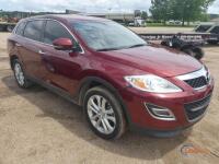 2011 Mazda CX9, s/n JM3TB2DA4B0308692: 4-door, Gas Eng., Auto, 171K mi.