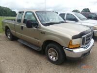 2001 Ford F250 Pickup, s/n 3FTNX20FX1MA10499: 2wd, Ext. Cab, 6' Bed, 7.3L Powerstroke, Auto, 143K mi.