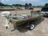 1996 SeaNymph 14' Aluminum Boat, s/n OMCL1718H596 w/ Trailer: Johnson 6hp Motor, Minnkota Trolling Motor - 2