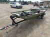 1996 SeaNymph 14' Aluminum Boat, s/n OMCL1718H596 w/ Trailer: Johnson 6hp Motor, Minnkota Trolling Motor - 7