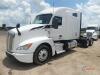2022 Kenworth T680 Truck Tractor, s/n 1XKYDP9XXNJ133645: T/A, 60" High Top Sleeper, Paccar MX13 456hp Eng., Auto, 12.5K Front, 40K Rears, Odometer Shows 483K mi. - 22