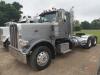 2013 Peterbilt 388 Truck Tractor, s/n 1XPWDP9X2DD199640: T/A, Day Cab, Paccar 485hp Eng., Eaton Auto, Dual Stacks, Dual Breathers, Dual Line Wet Kit, 12K Front, 40K Rears, Odometer Shows 122K mi. - 24