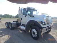2013 International Workstar 7600 Truck Tractor, s/n 1HSGRSJT3DJ196368: T/A, Day Cab, Maxxforce Eng., 10-sp., Wet Kit, 247K mi.