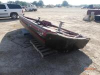 Hydra Sport Fiberglass Boat, s/n HSX00578M74 (No Title - Bill of Sale Only): No Motor, No Controls, No Trailer