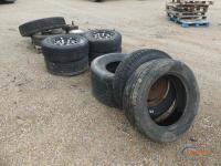 Lot of Misc. Tires, Rims & Pump