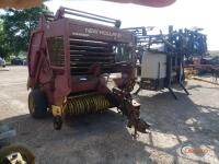 New Holland 851 Round Hay Baler, s/n 621655: 5.5' Wide