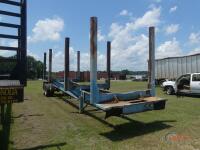 Shopbuilt 4-bolster Log Trailer (No Title - Bill of Sale Only): T/A