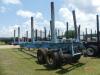 Shopbuilt 4-bolster Log Trailer (No Title - Bill of Sale Only): T/A - 4
