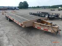 2008 Better Built 25' Tag Trailer, s/n 4MNDP252981000133 (No Title - Bill of Sale Only): 22.5 Ton, T/A, Duals, 102" Wide, Dovetail, Ramps