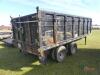 2006 Big Tex 25DU 16' Gooseneck Dump Trailer, s/n 16VDX182X62698207: T/A, Spread Axle - 3