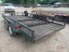 16' Trailer (No Title - Bill of Sale Only): T/A - 3