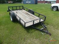2017 Caliber 5x10 Trailer, s/n 57BAGE517H1030128: Bumper-pull, Drop Gate, Bent Tongue (Utility Owned)