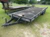 20' Trailer (No Title - Bill of Sale Only): T/A, Metal Floor, 2x2 Rails, Bumper-pull - 7