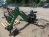 John Deere E47 Backhoe Attachment w/ Brackets & 3 Buckets: Fits JD 25-30hp - 7