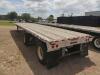 2015 Fontaine Flatbed Trailer, s/n 13N148200F1566595: Steel Beem, Alum. Deck, T/A, Spread Axle - 3