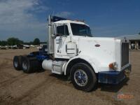 1990 Peterbilt 378 Truck Tractor, s/n 1XPFDE9XXLD293381 (Inoperable): T/A, Day Cab, Cat 3176 Eng., 8LL