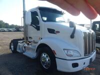 2018 Peterbilt Truck Tractor, s/n 1XPBAP8X5JD485308: S/A, Day Cab, Paccer MX13 12.9L 430hp Eng., Auto, Odometer Shows 390K mi.