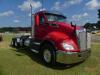 2017 Kenworth T680 Truck Tractor, s/n 1NKYD39X6HJ135030: Tri-axle, Heavy Haul, Day Cab, Paccar MX-13 455hp Eng., Auto, Air Ride Susp., All Alum. Wheels, Air Lift 3rd Axle, Odometer Shows 533K mi.
