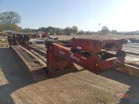 2014 XL Specialized XL90NG Lowboy, s/n 4U3J04825EL013095 (Bonded Title): Detach, 50-ton, Flip 3rd Axle, 33' Well