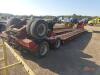 2014 XL Specialized XL90NG Lowboy, s/n 4U3J04825EL013095 (Bonded Title): Detach, 50-ton, Flip 3rd Axle, 33' Well - 5