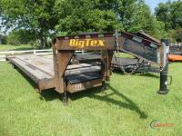 Big Tex 16GN Gooseneck Trailer, s/n 16VGX3527L6061972 (No Title - Bill of Sale Only): T/A, Fold Up Ramps