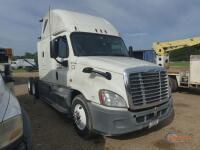 2013 Freightliner Truck Tractor, s/n 3AKJGLDR9DSRH4686 (Inoperable - No Title - Bill of Sale Only): T/A, Sleeper, 10-sp.