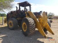 Cat 950M Rubber-tired Loader, s/n J1S03836 (Salvage): No Bkt., Fire Damaged