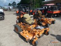 Scag Turf Tiger Zero-turn Mower, s/n K1600416: 61" Velocity Plus Deck, Kubota D902 Diesel Eng., Meter Shows 972 hrs