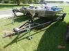 Fisher 14' Aluminum Boat, s/n MIZ102412WBH w/ Trailer (No Title - Bill of Sale Only): New Seats, No Motor - 5