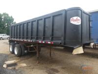 2005 Palmer TA-24H Dump Trailer, s/n 1P924HS295A003285 (Title Delay): 28-yard, T/A, Steel