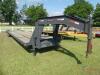 2023 Port City 40' Gooseneck Trailer, s/n 4PCCE4028P1000080: 35' Deck, 5' Dovetail, Ramps, Storage Boxes