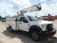 2019 Ford F550 4WD Bucket Truck, s/n 1FDUF5HT2KED67124 (Inoperable): Terex LT40 Aerial Unit, Needs Transmission, Odometer Shows 157K mi. (Utility Owned)