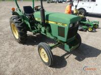 John Deere 950 Tractor, s/n CH0950S027606: 2wd, Gas Eng., 3PH, PTO, Drawbar, Meter Shows 1166 hrs