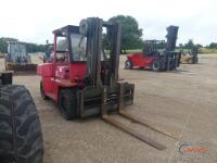 Kalmar AC Forklift, s/n 2389: 15000 lb. Cap., Meter Shows 9948 hrs